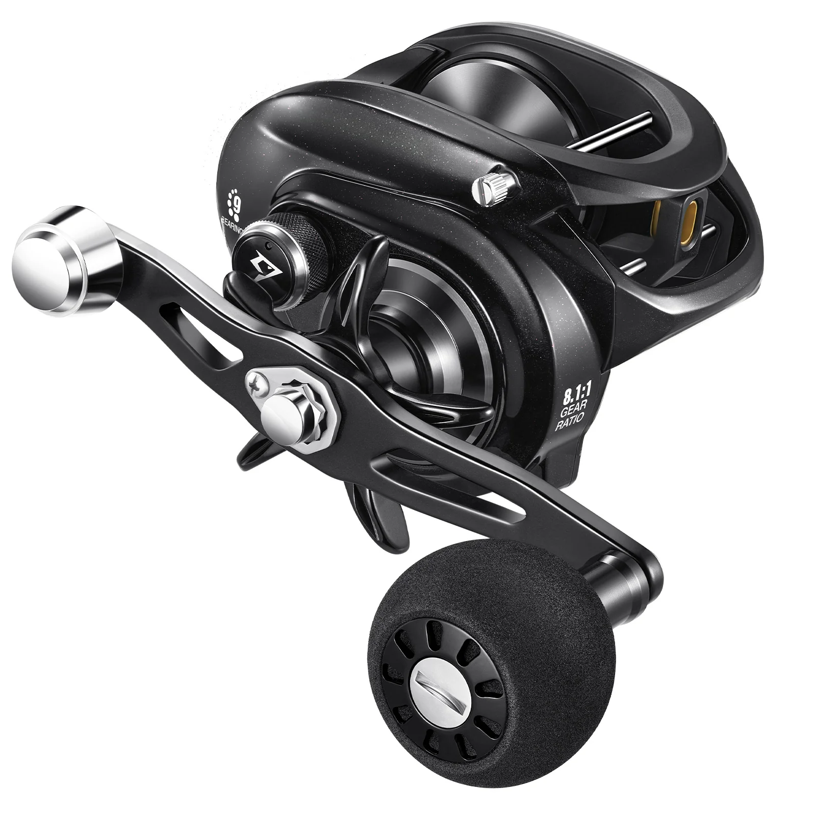 Piscifun® 400 Model Saltwater Freshwater Baitcasting Reel With Bait Clicker - Image 10