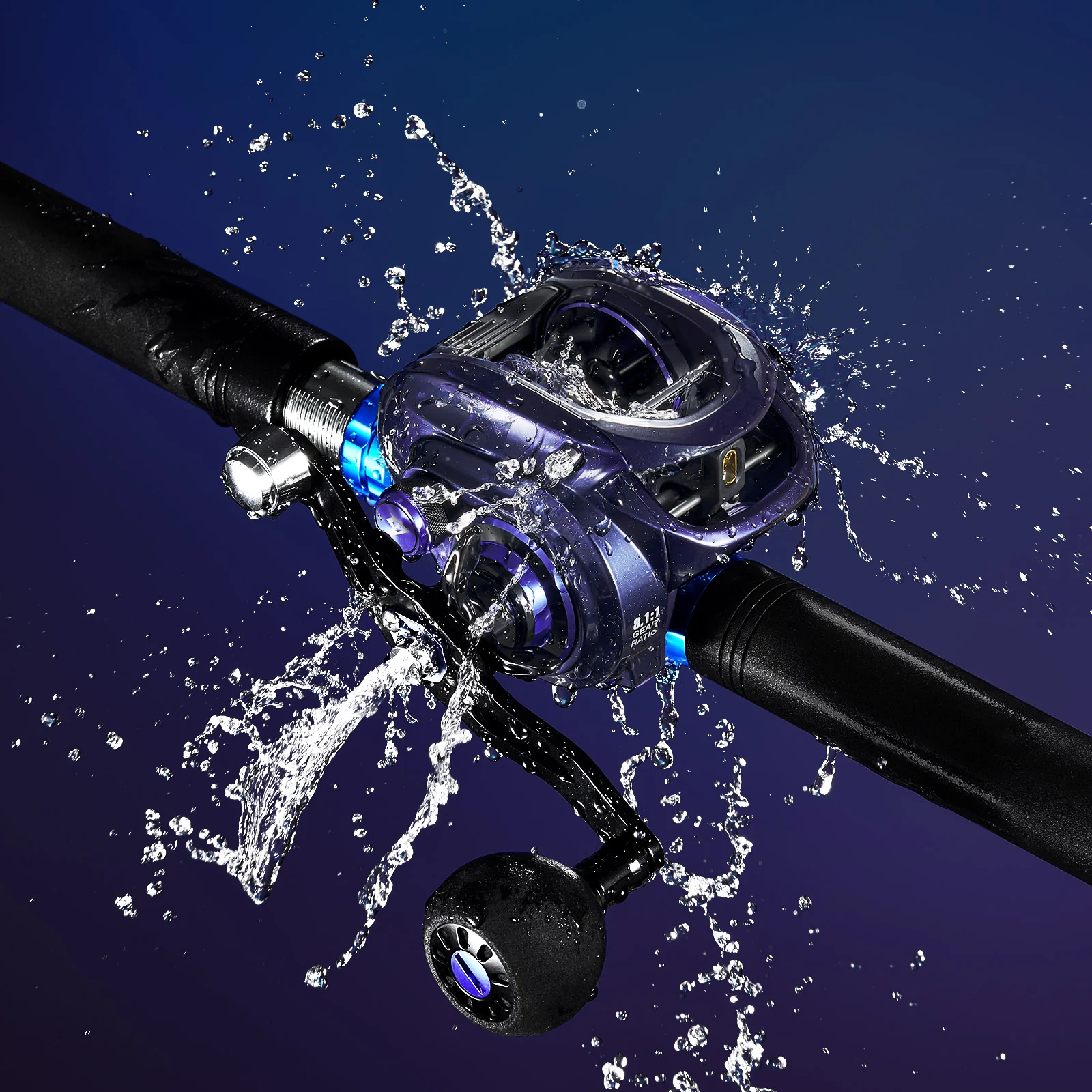 Piscifun® 400 Model Saltwater Freshwater Baitcasting Reel With Bait Clicker - Image 24