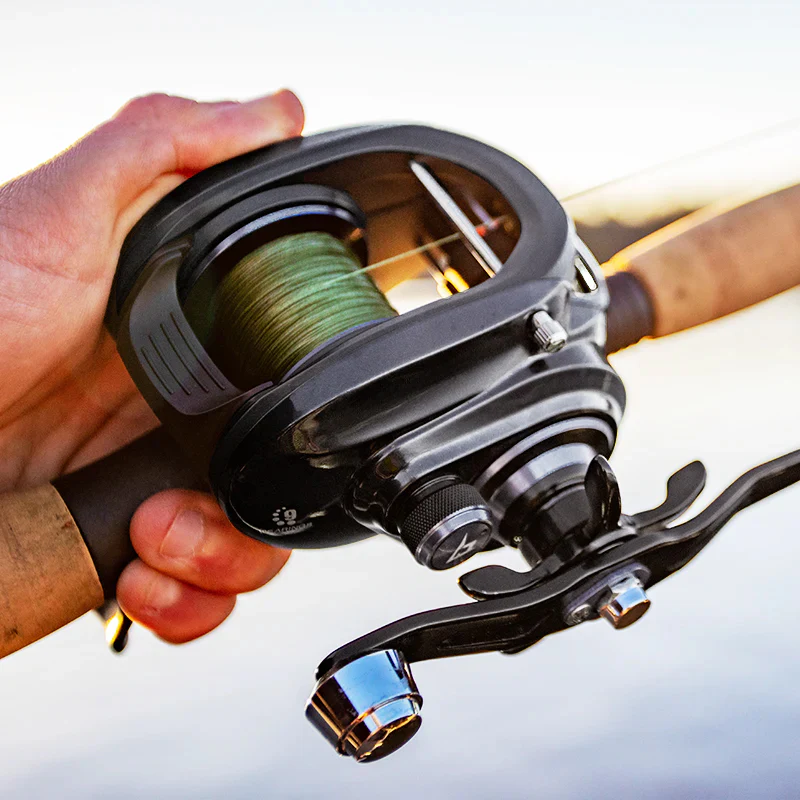Piscifun® 400 Model Saltwater Freshwater Baitcasting Reel With Bait Clicker - Image 25