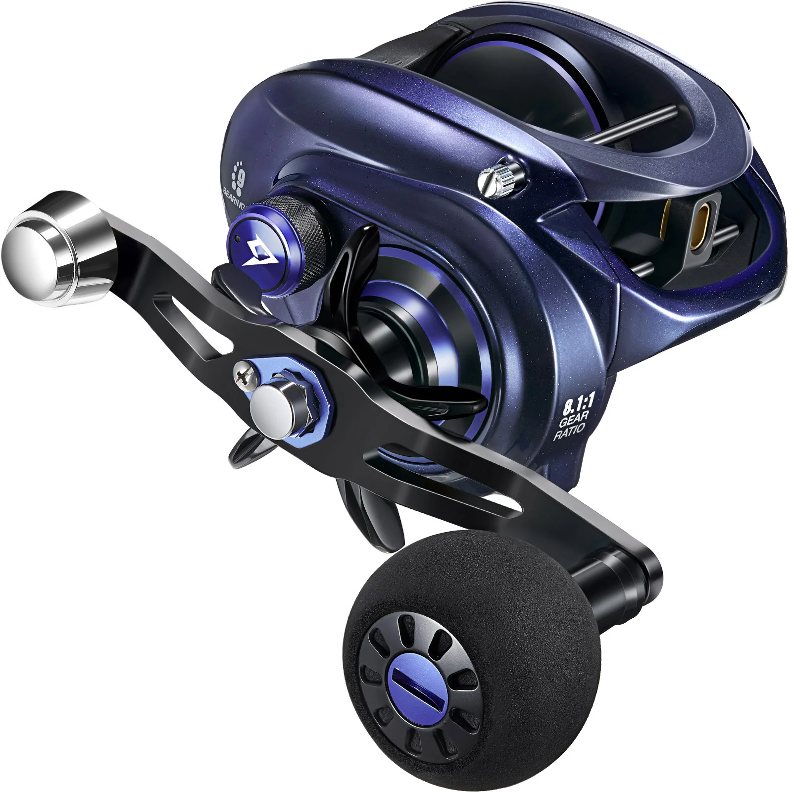 Piscifun® 400 Model Saltwater Freshwater Baitcasting Reel With Bait Clicker - Image 3