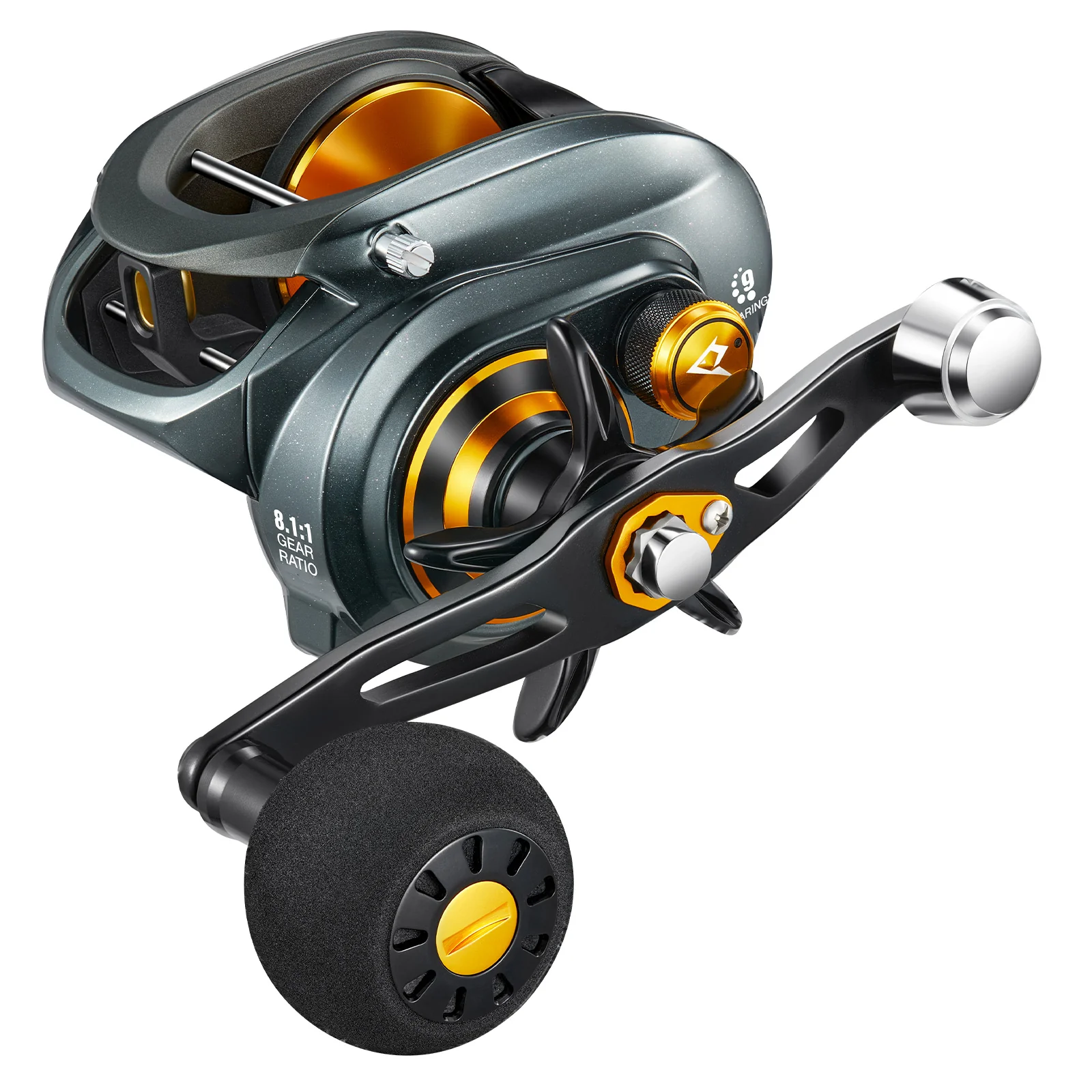 Piscifun® 400 Model Saltwater Freshwater Baitcasting Reel With Bait Clicker - Image 5
