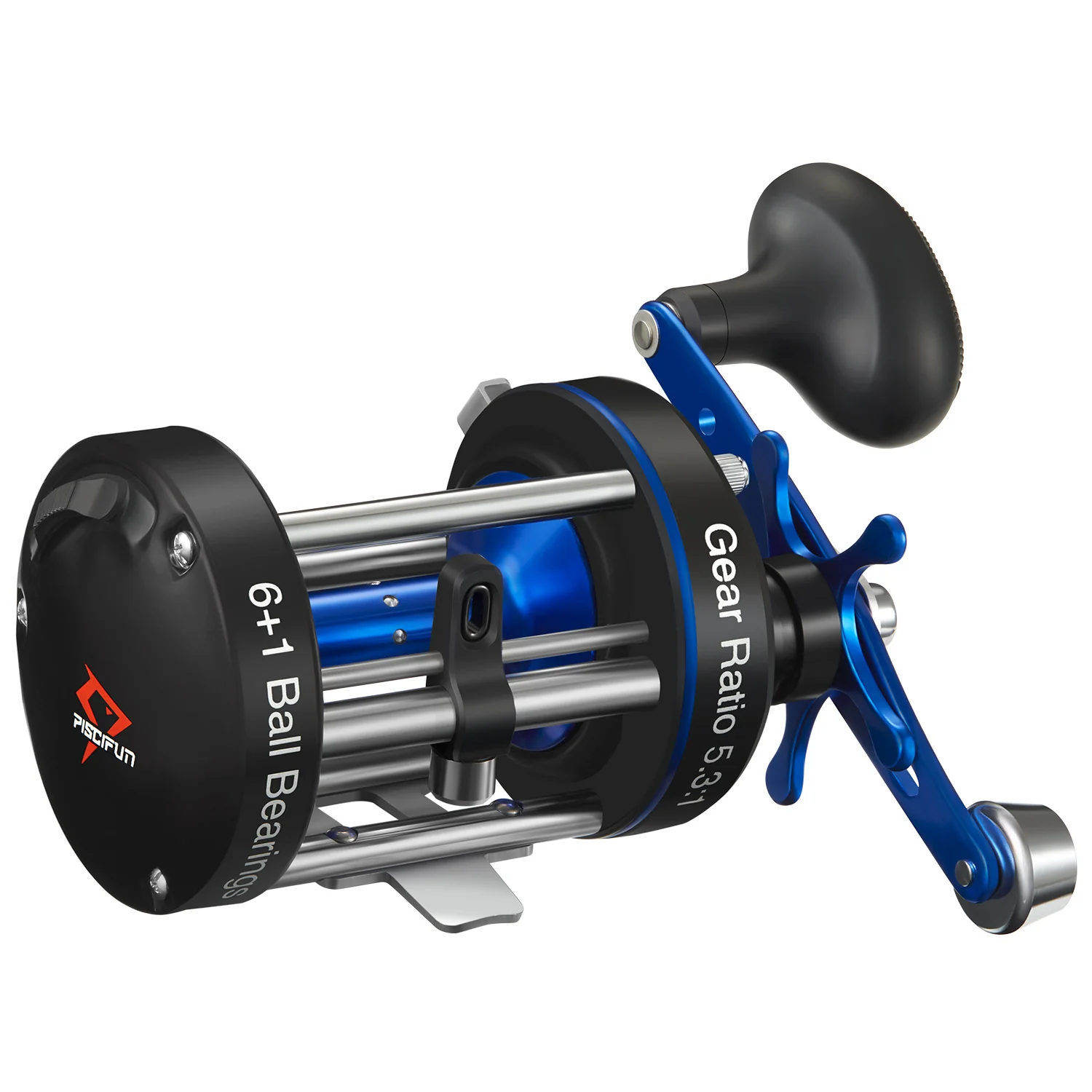Piscifun®Chaos XS Round Baitcasting Reel and Catfish Casting Rod Combo - Image 16