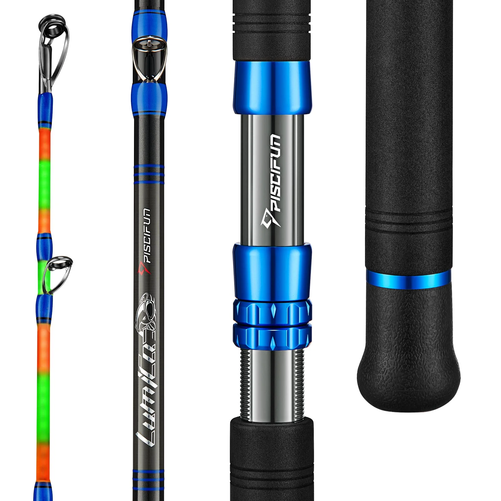 Piscifun®Chaos XS Round Baitcasting Reel and Catfish Casting Rod Combo - Image 7