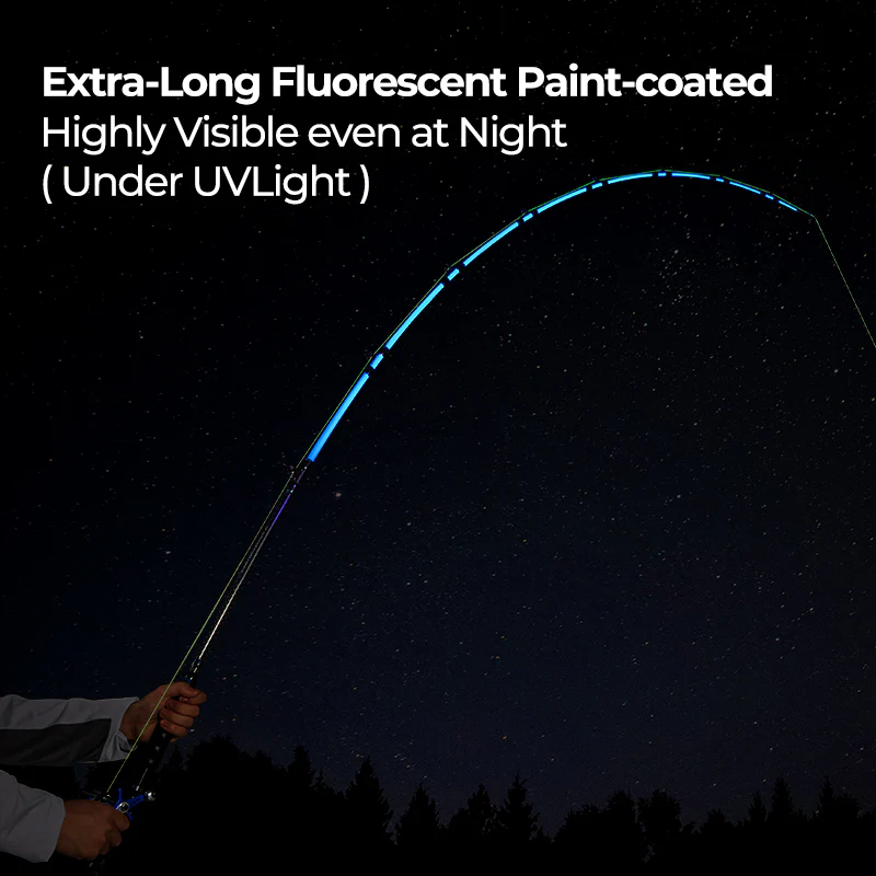 PISCIFUN® Lumicat E Catfish Rods 1 or 2-Piece Casting Rod or Spinning Rod - Image 3