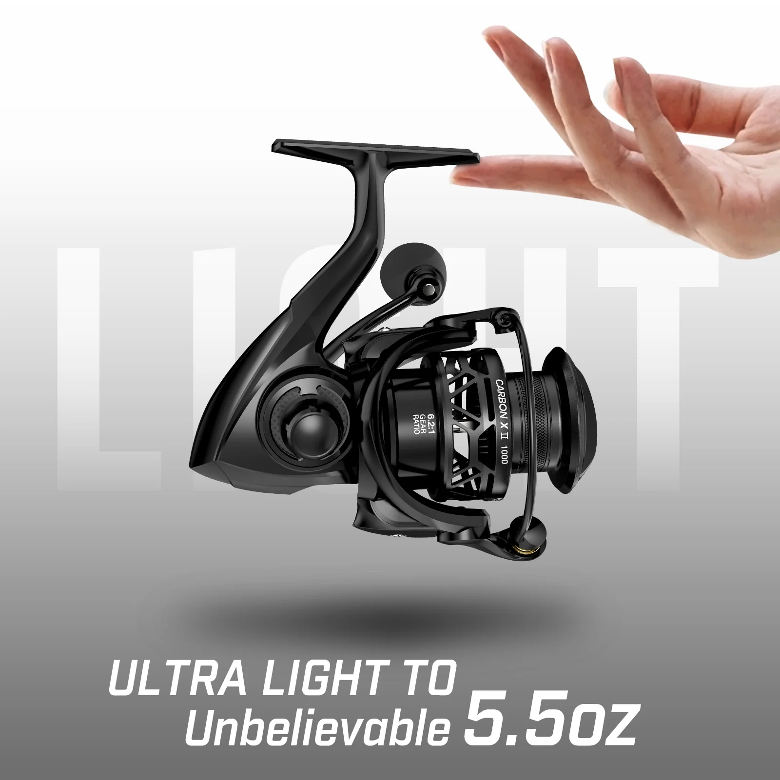 Piscifun®Carbon X II Spinning Reels Best Ultralight Spinning Fishing Reel - Image 3