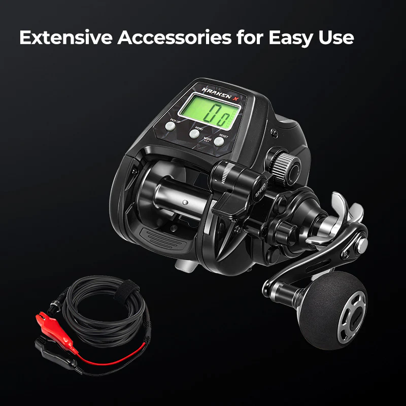 Piscifun® Kraken Electric Big Game Reels Heiko Recommended Fishing Reels - Image 34