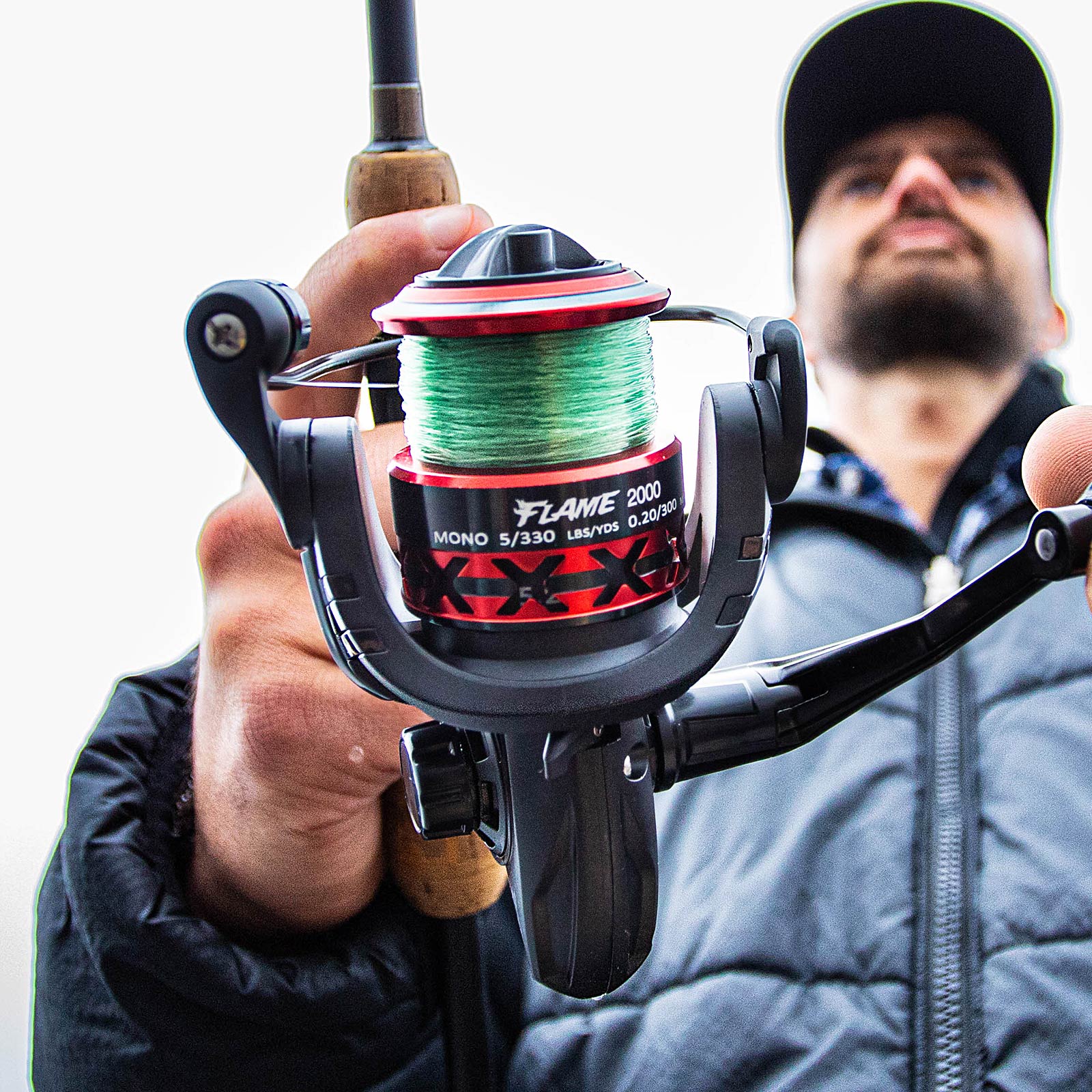 Piscifun® Flame Spinning Reel Red Fishing Reel - Image 6