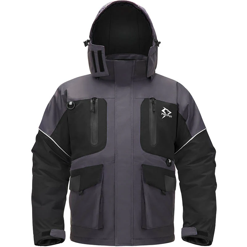 Piscifun Ice Fishing Suits, Insulated Jacket & Bibs Waterproof With Flotation Technology - Image 24