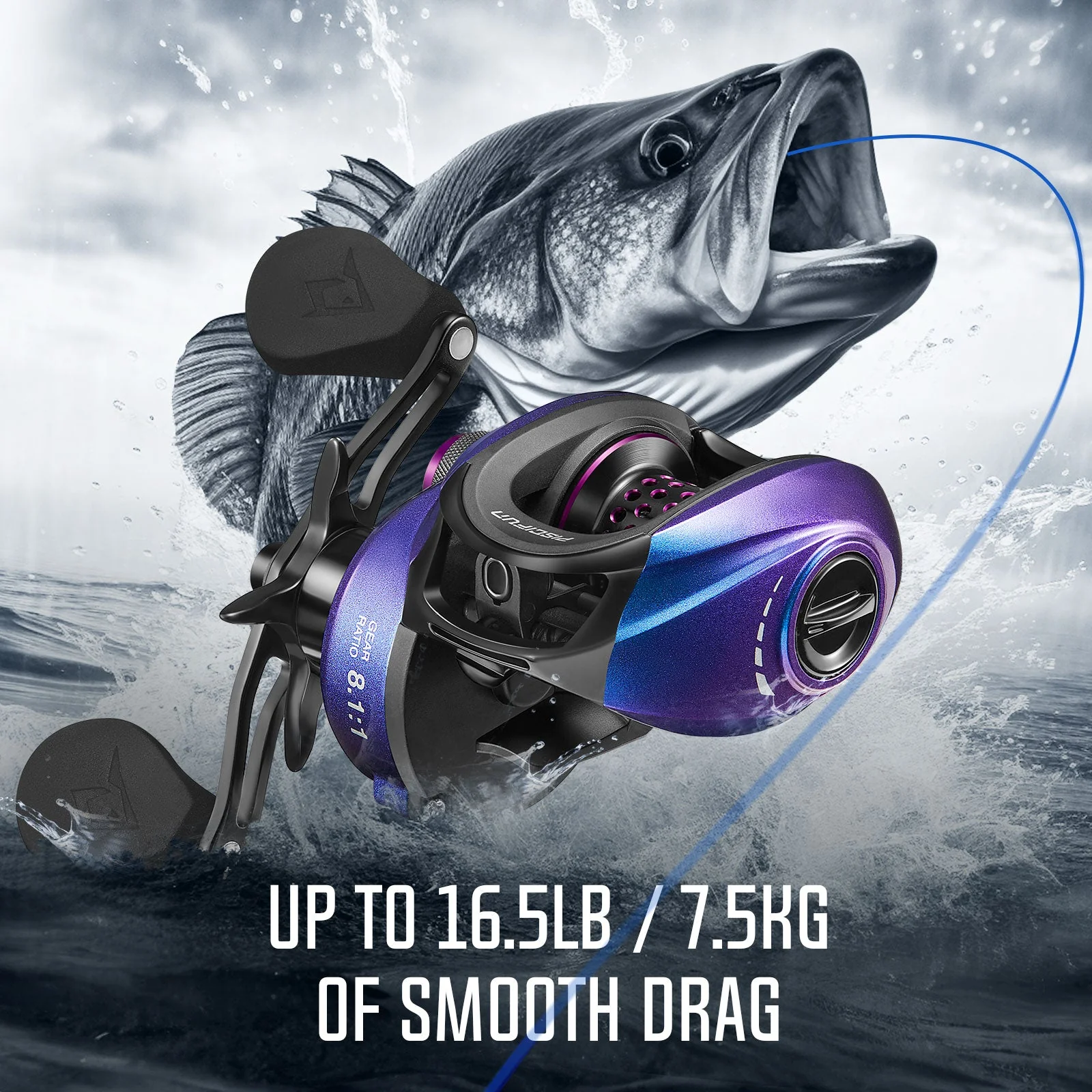 Flash Sale Piscifun® Spark Pro Baitcasting Reel Fishing Reel - Image 6