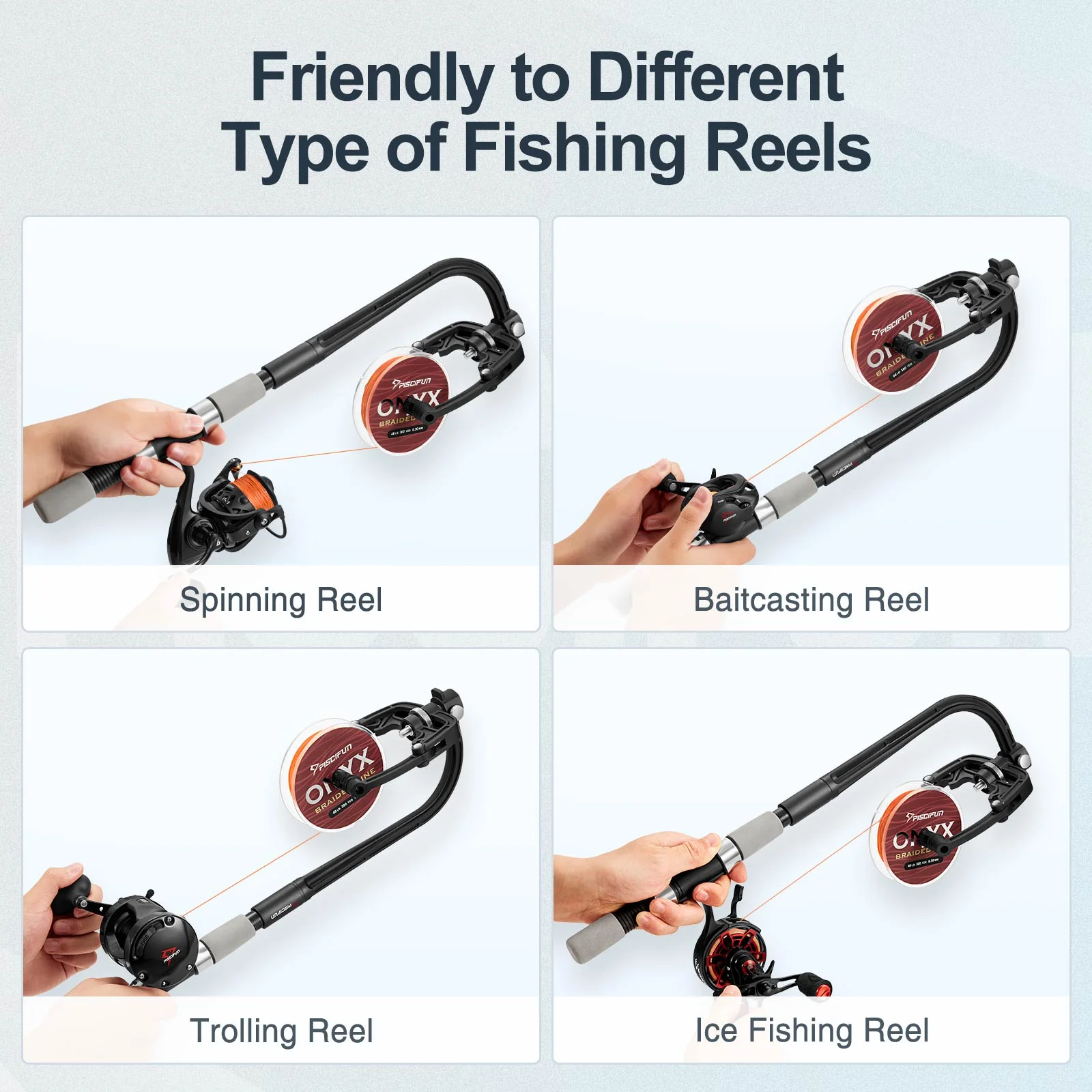 Flash Sale Piscifun® Speed Fishing Line Spooler Fishing Line Winder - Image 3