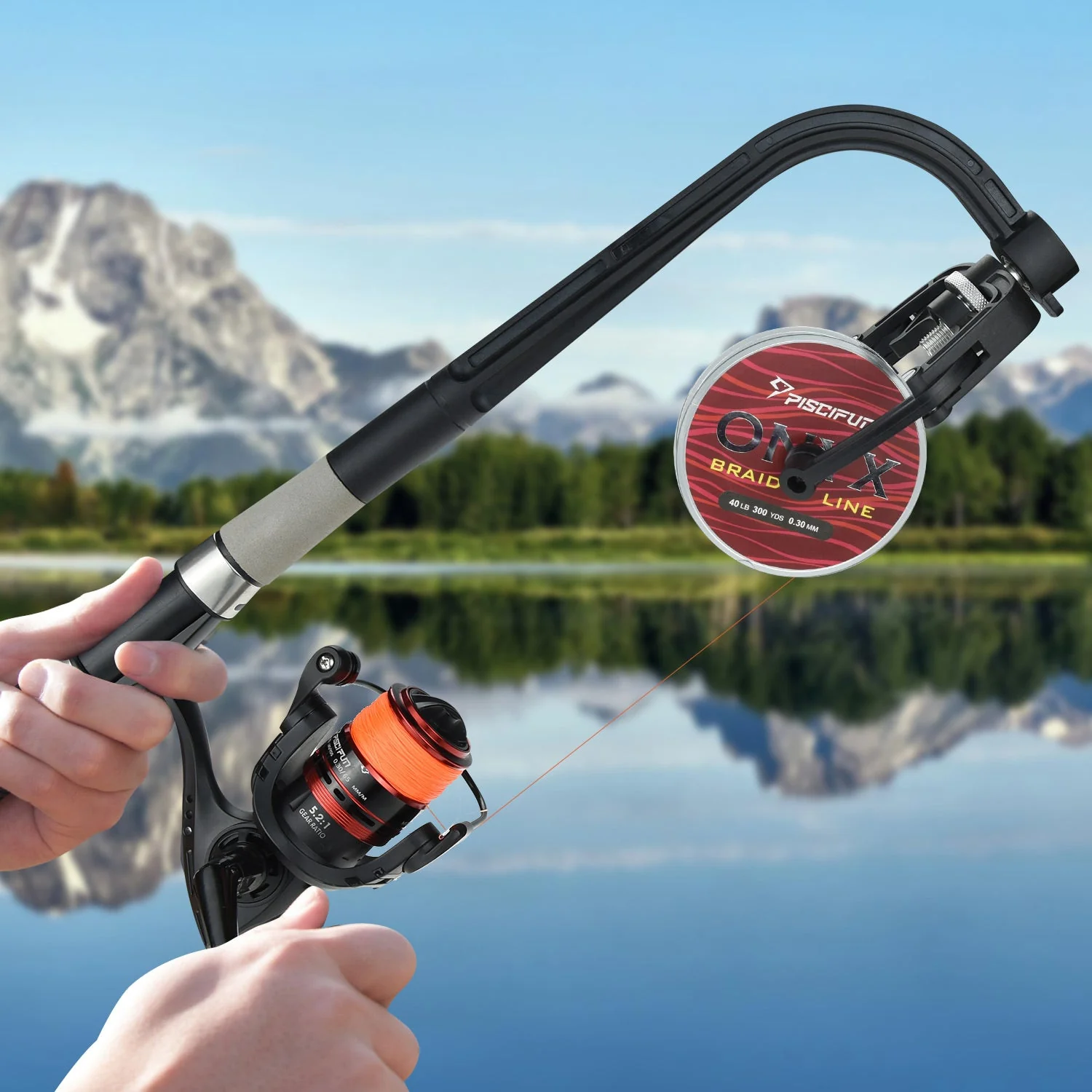 Flash Sale Piscifun® Speed Fishing Line Spooler Fishing Line Winder - Image 8