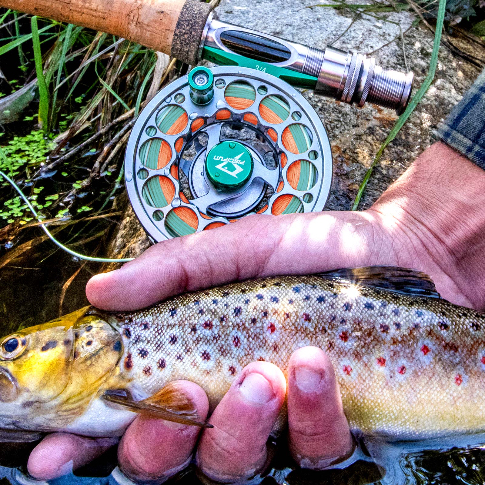 Piscifun Sword Fly Fishing Reel, CNC-Machined Aluminum Alloy Fly Reel - Image 8