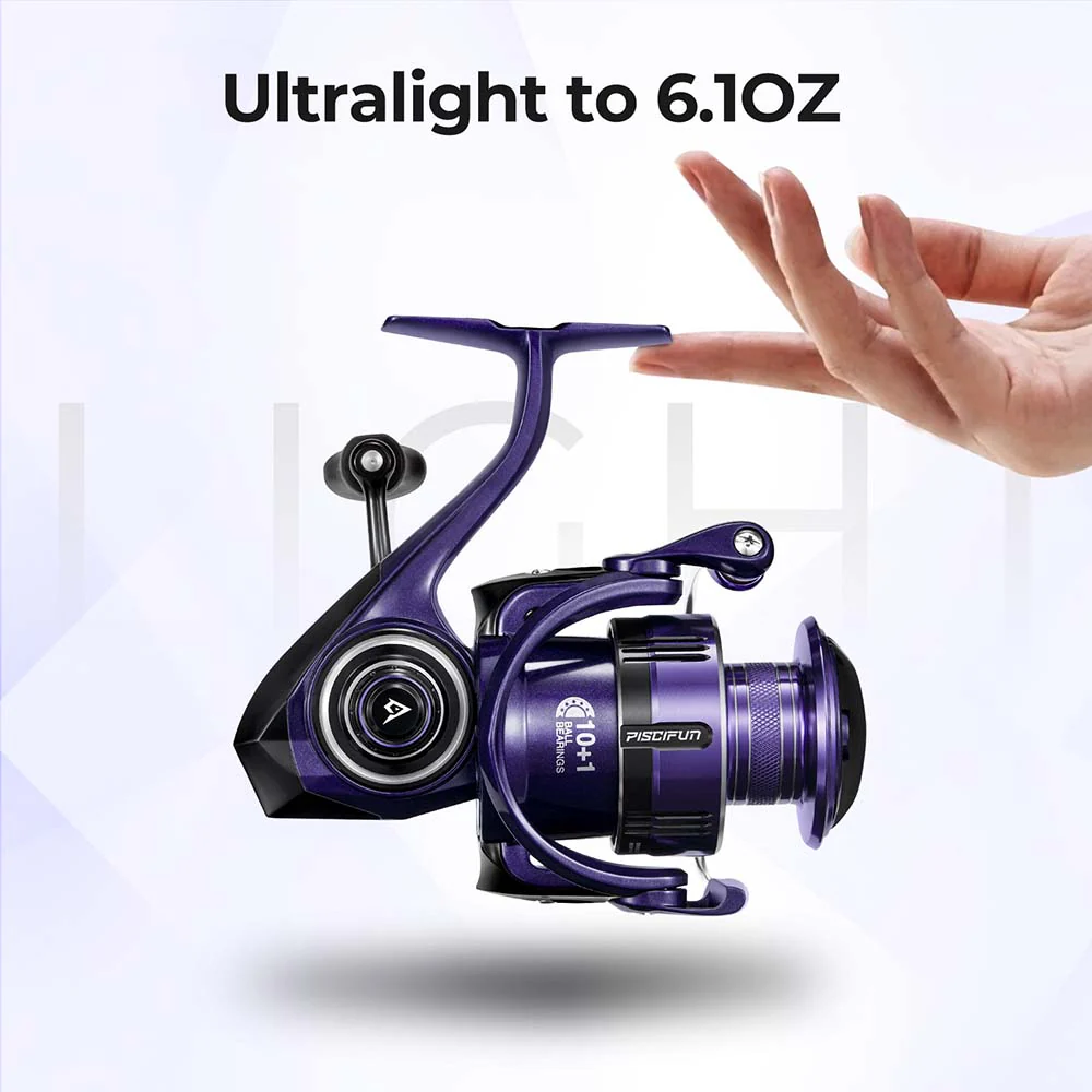 Piscifun® AlumiX Spinning Reels Freshwater Fishing Reel - Image 4