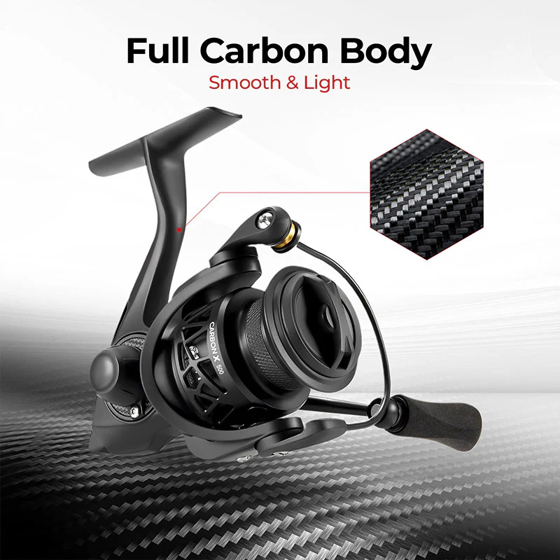 Piscifun® Carbon X Spinning Reel The Best Light Spinning Fishing Reel - Image 5