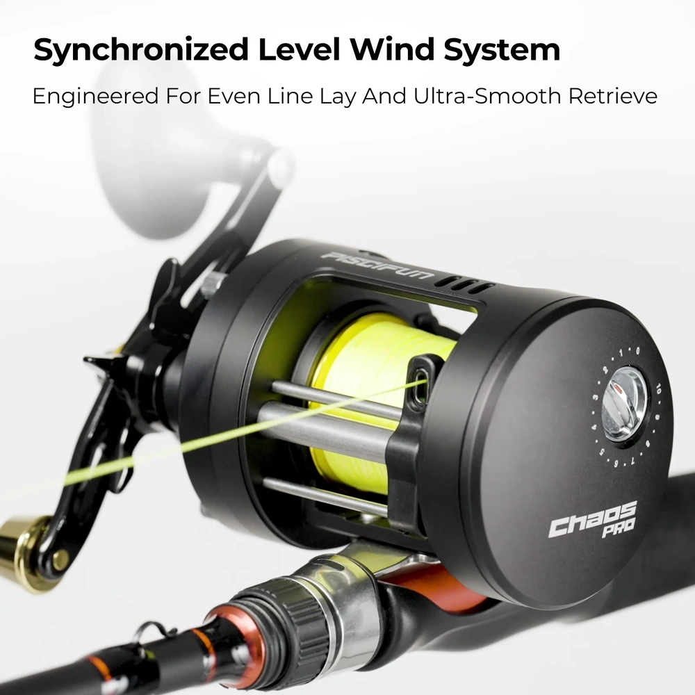 Piscifun® Chaos Pro CNC Baitcasting Reel Freshwater Fishing - Image 11