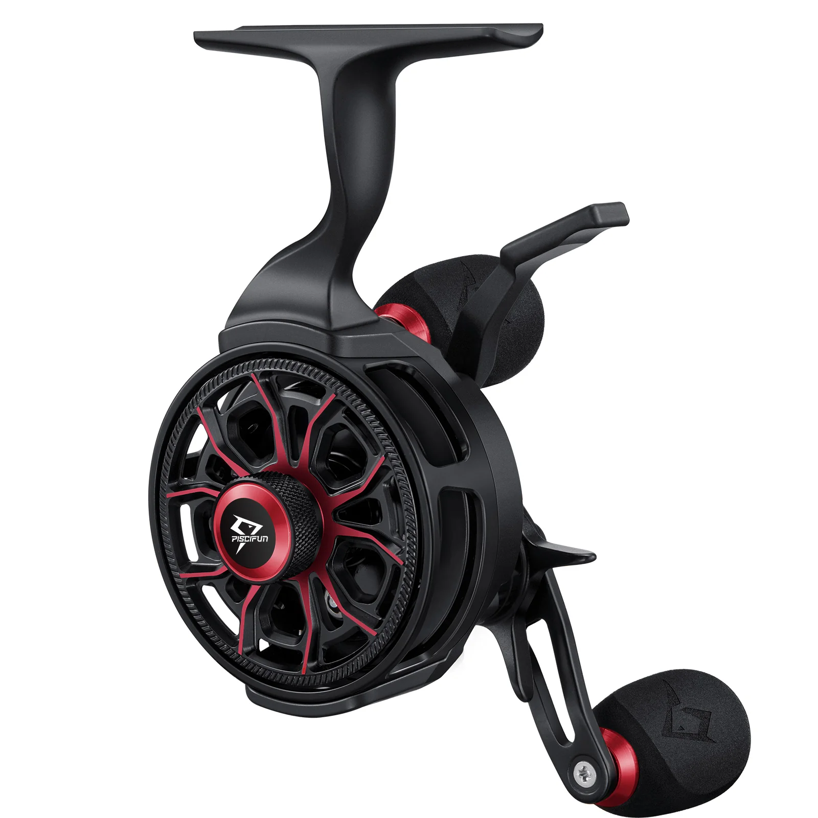 Piscifun® ICX Carbon Ice Fishing Reel, Structure Upgrade Magnetic Drop System Inline Ice Fishing Reel - Image 10