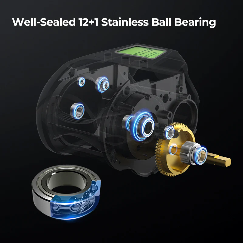 Piscifun® Kraken Electric Big Game Reels Heiko Recommended Fishing Reels - Image 6